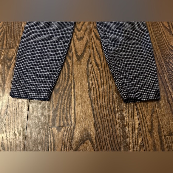 Nanette Lepore Black White Grid Slim Ankle Pants Women’s Size Small - Picture 4 of 6
